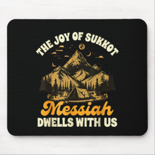Tapis De Souris Sukkot Joie Juive Joie De Sukkot Le Messie Demeure