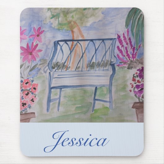 Tapis De Souris Summer Garden (Devant)