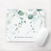 Tapis De Souris Summer Green Eucalyptus (Avec souris)