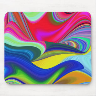 Tapis De Souris Summerrainbow, Rainbowart 3D Abstrait