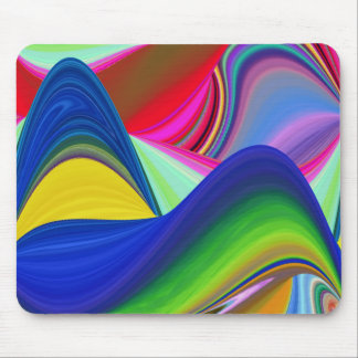 Tapis De Souris Summerrainbow, Rainbowart 3D Abstrait