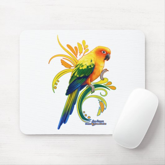 Tapis De Souris Sun Conure (Avec souris)
