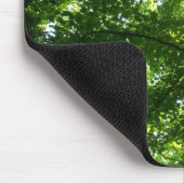 Tapis De Souris Sun dans les arbres (Coin)