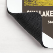 Tapis De Souris Sun Lakes-Dry Falls State Park Washington (Coin)