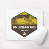 Tapis De Souris Sun Lakes-Dry Falls State Park Washington (Avec souris)