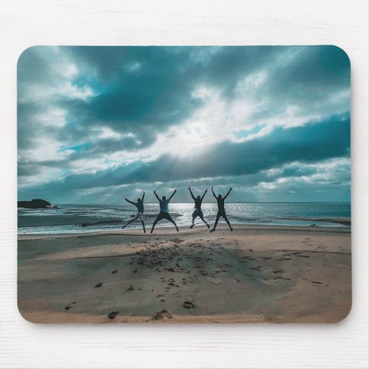 Tapis De Souris Sun rise cadeau pour sa femme (Devant)