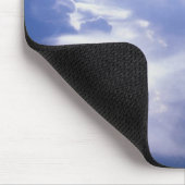 Tapis De Souris Sun shinning par des nuages (Coin)