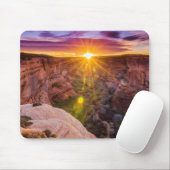 Tapis De Souris Sunburst au Canyon de Chelly, AZ (Avec souris)