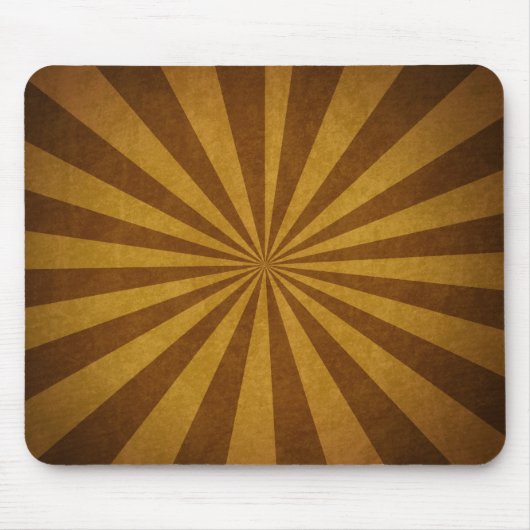 Tapis De Souris Sunburst Vintage (Devant)
