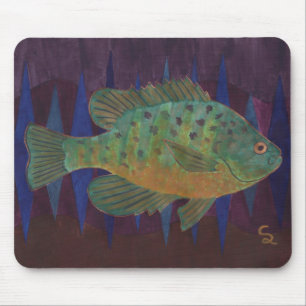 Tapis De Souris Sunfish de graine de citrouille