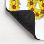 Tapis De Souris Sunflower Love Mouse Pad (Coin)