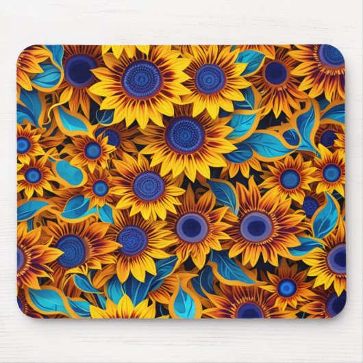 Tapis De Souris Sunflower Mouse Pad (Devant)
