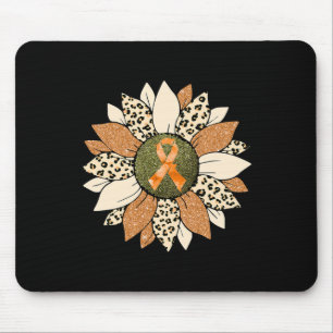 Tapis De Souris Sunflower Orange CRPS Sensibilisation Femmes Guerr