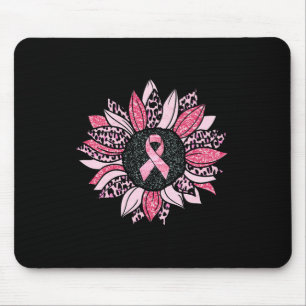 Tapis De Souris Sunflower rose Cancer du sein Sensibilisation Femm