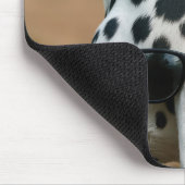 Tapis De Souris Sunglasses On a Dalmatian Dog Tail (Coin)