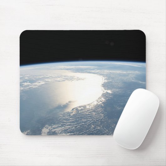 Tapis De Souris Sunglint Reflète Le Golfe Du Mexique (Avec souris)