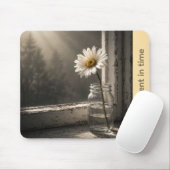 Tapis De Souris Sunlit Daisy “A Moment in Time” Mouse Pad (Avec souris)