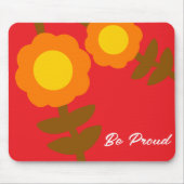 Tapis de souris Sunny Bloom (Devant)