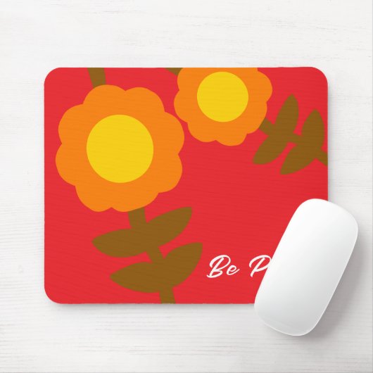 Tapis De Souris Sunny Bloom Mouse Pad (Avec souris)