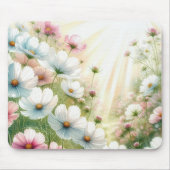 Tapis De Souris Sunny Cosmos Garden (Devant)