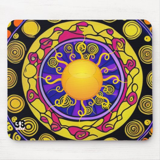 Tapis De Souris Sunny Daze (Devant)