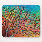Tapis De Souris Sunrise Treetop Birds II (Devant)