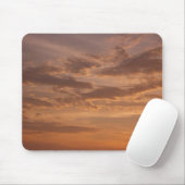 Tapis De Souris Sunset Clouds II Pastel Nature Abstraite (Avec souris)