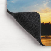 Tapis De Souris Sunset Mountain Lake (Coin)