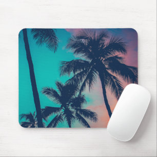 Tapis De Souris Sunset Palms Art