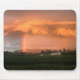 Tapis De Souris Sunset Rainbow