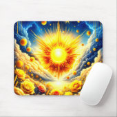 Tapis De Souris Sunshine Art (Avec souris)