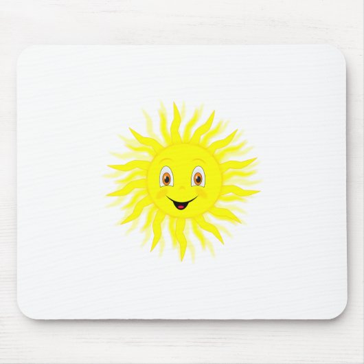 Tapis De Souris Sunshine Happy Face (Devant)