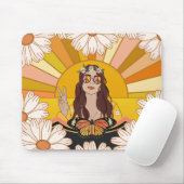Tapis De Souris Sunshine Peace (Avec souris)