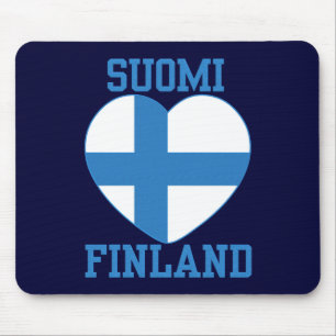 Tapis De Souris SUOMI FINLANDE mousepac personnalisé
