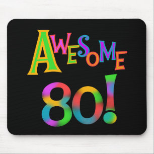 Tapis De Souris Super 80 T-shirts et cadeaux d'anniversaire