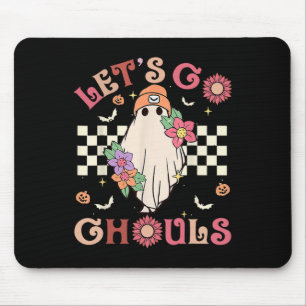 Tapis De Souris Super Allons Gouls Halloween Ghost Outfit for