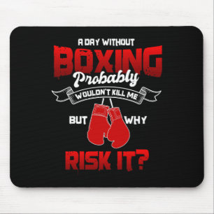 Tapis De Souris Super Boxe Cadeau Boxe Sport Boxe Gants Hommes W