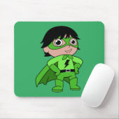 Tapis De Souris Super Boy Action Hero (Avec souris)