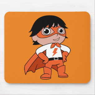 Tapis De Souris Super Boy Action Héros