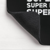 Tapis De Souris Super Dad Super Husband Super Tired Funny Dad Gif (Coin)