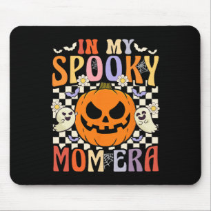 Tapis De Souris Super Dans Mon Éffrayant Maman Era Retro Halloween
