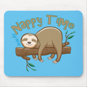 Tapis De Souris Super Delighful Baby Sloth
