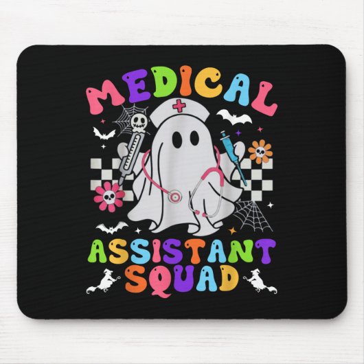 Tapis De Souris Super Éffrayant Médicale Istad Cute Halloween (Devant)