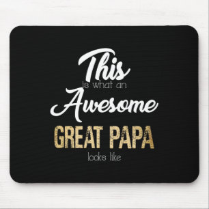 Tapis De Souris Super Grand Papa spécial Grand Grand Grand Grand P