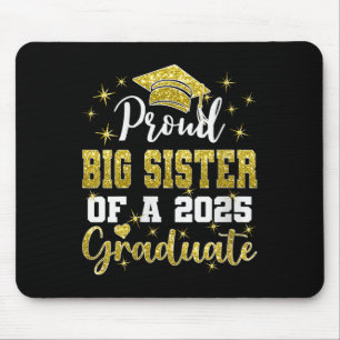 Tapis De Souris Super grande soeur fière de la promotion 2025 dipl