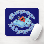Tapis De Souris Super Hippo (Avec souris)
