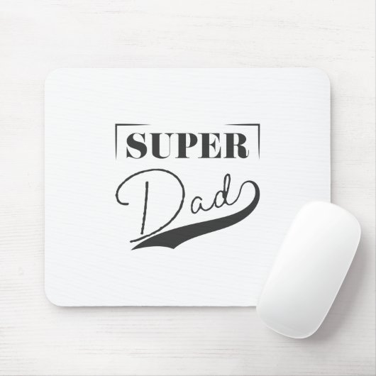 Tapis De Souris Super papa (Avec souris)