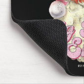 Tapis De Souris Super rétro Big Nick Père Noël Énergie rose Père N (Coin)