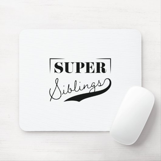 Tapis De Souris Super sibling (Avec souris)