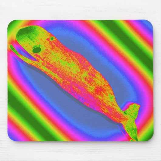 Tapis De Souris super sourire baleine mousepad (Devant)